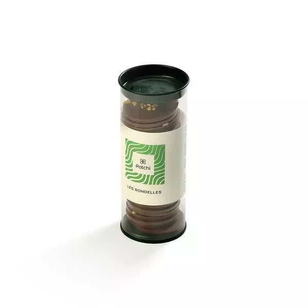 Box Of 140G Les Rondelles Marzipan Milk